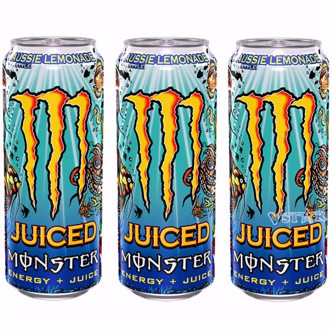 نوشیدنی انرژی زا مانستر (Monster) ۵۰۰ میلی لیتری کارتن ۲۴ عددی