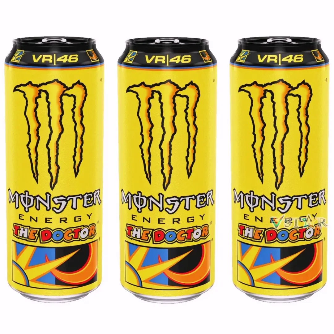 نوشیدنی انرژی زا مانستر (Monster) ۵۰۰ میلی لیتری کارتن ۲۴ عددی