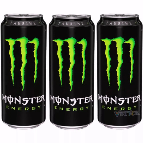 نوشیدنی انرژی زا مانستر (Monster) ۵۰۰ میلی لیتری کارتن ۲۴ عددی