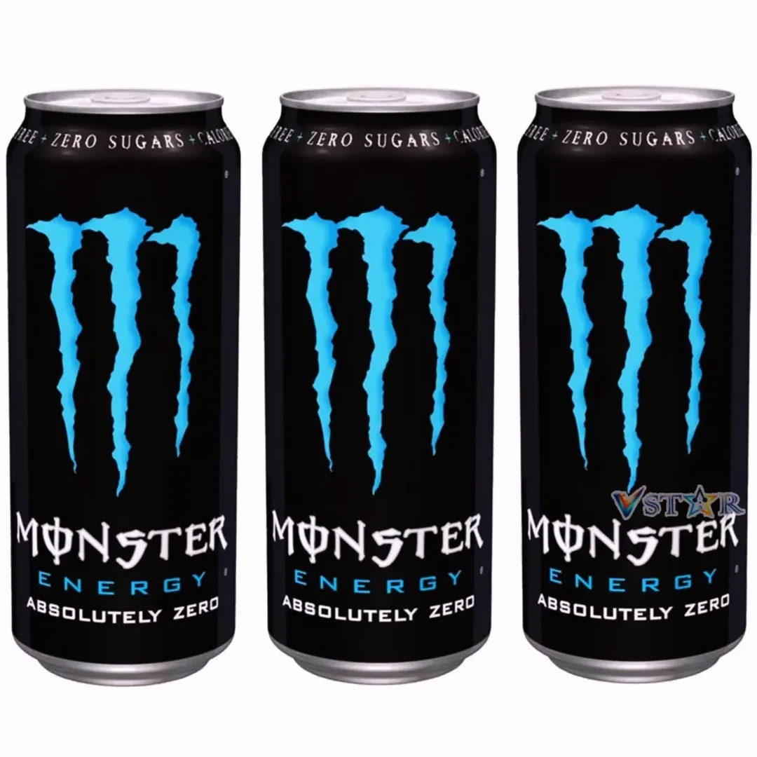 نوشیدنی انرژی زا مانستر (Monster) ۵۰۰ میلی لیتری کارتن ۲۴ عددی