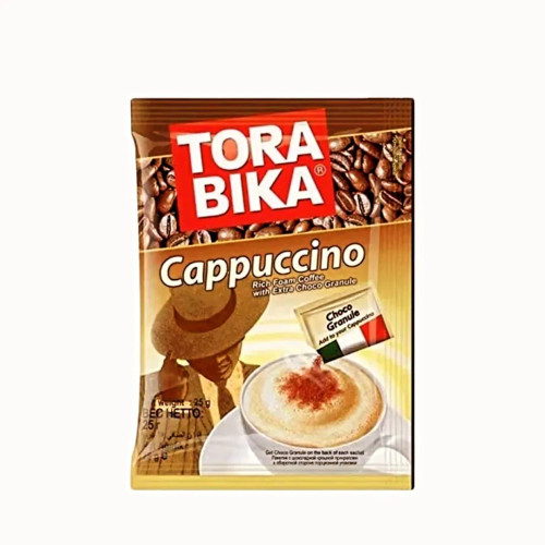 کاپوچینو ترابیکا ( Tora bika) ۱۲ بسته ی ۲۰ عددی
