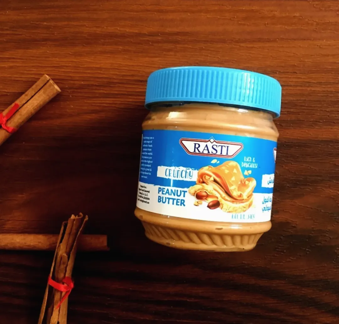 کره بادام زمینی راستی (Rasti) ۳۴۰ گرم کارتن ۱۲ عددی