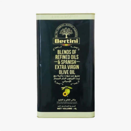 روغن زیتون اسپانیایی بریتنی (Bertini) باکس ۴ عددی