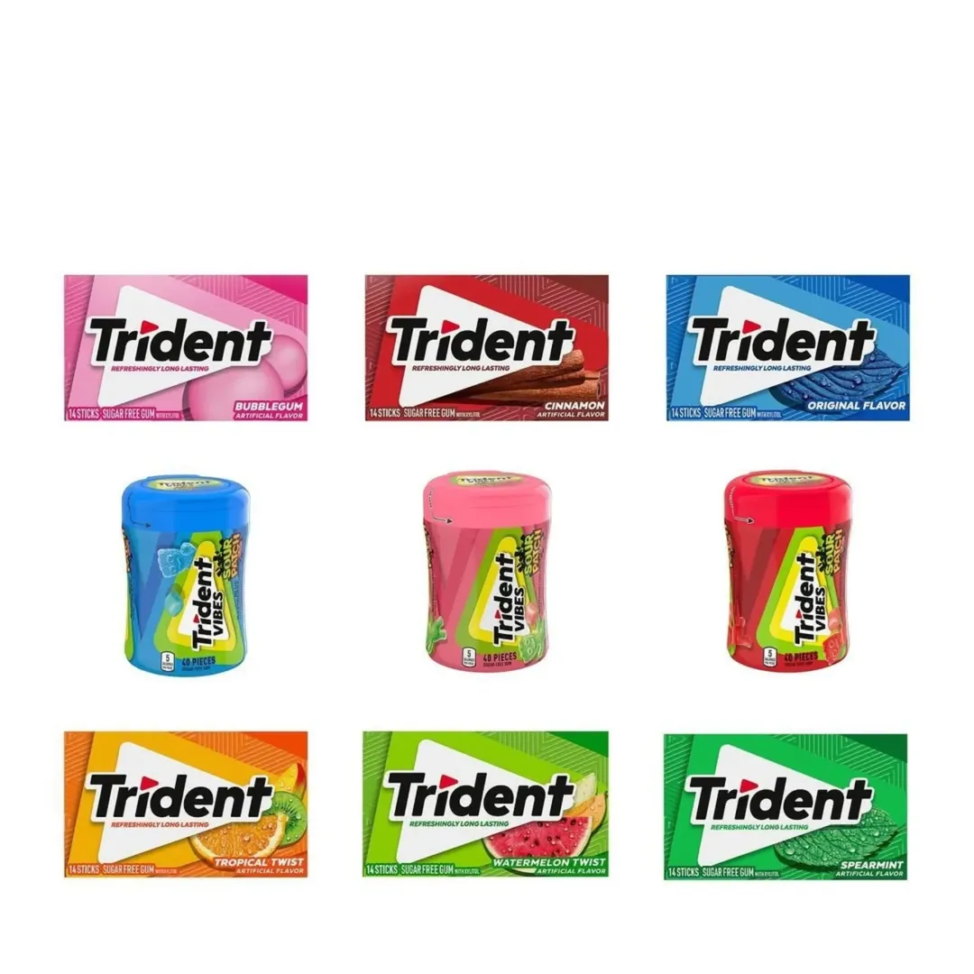 آدامس تریدنت (Trident) ۱۲ بسته در کارتن