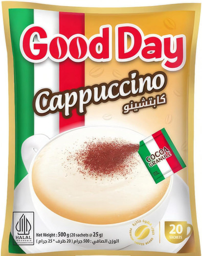 کاپوچینو گوددی (good day) بسته ۳۰ عددی