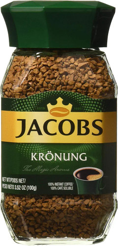 قهوه فوری جاکوبز (Jacob's) ۱۰۰ گرمی کارتن ۱۲ عددی