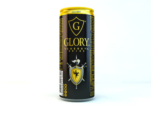 انرژی زا گلوری (Glory) ۲۵۰ میل و ۵۰۰ میل کارتن ۲۴ عددی