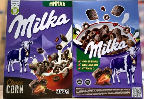 کورن فلکس میلکا (Milka) کارتن ۸ عددی