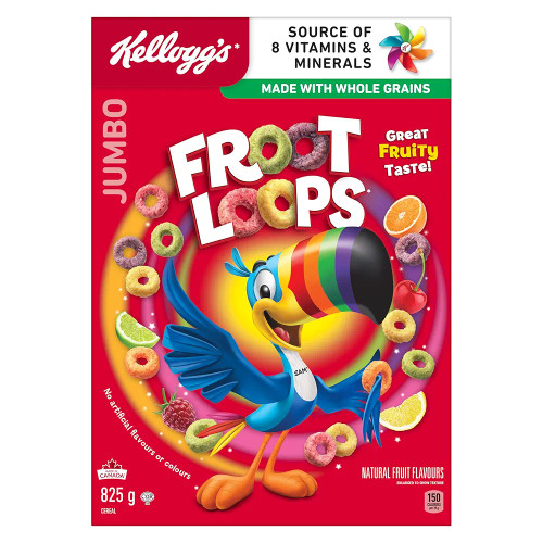 کورن فلکس فروت لوپس ( Froot loops) کارتن ۸ عددی